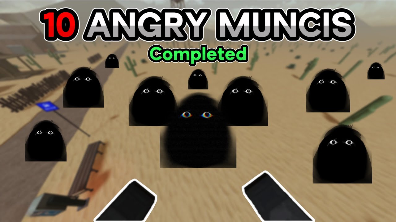 I Beat 10 ANGRY MUNCIS In Evade Desert Bus