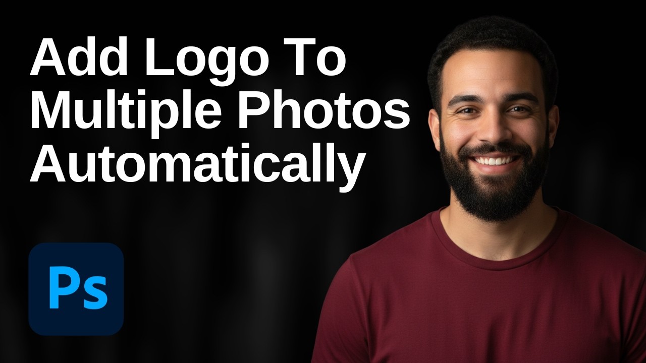 How To Add Logo To Multiple Photos Automatically Using Photoshop (2026 Easy Guide)