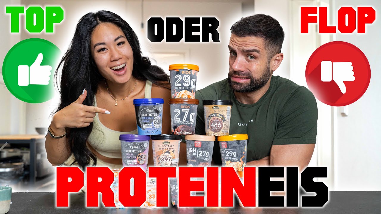 FITNESS EIS (Protein & Low Calorie) EIGENMARKEN im Vergleich - TOPS & FLOPS