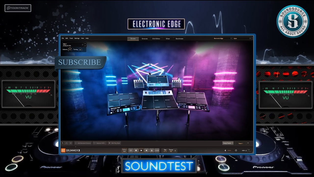 ELECTRONIC EDGE EZX - Toontrack EZDrummer 3 - ALL PRESETS