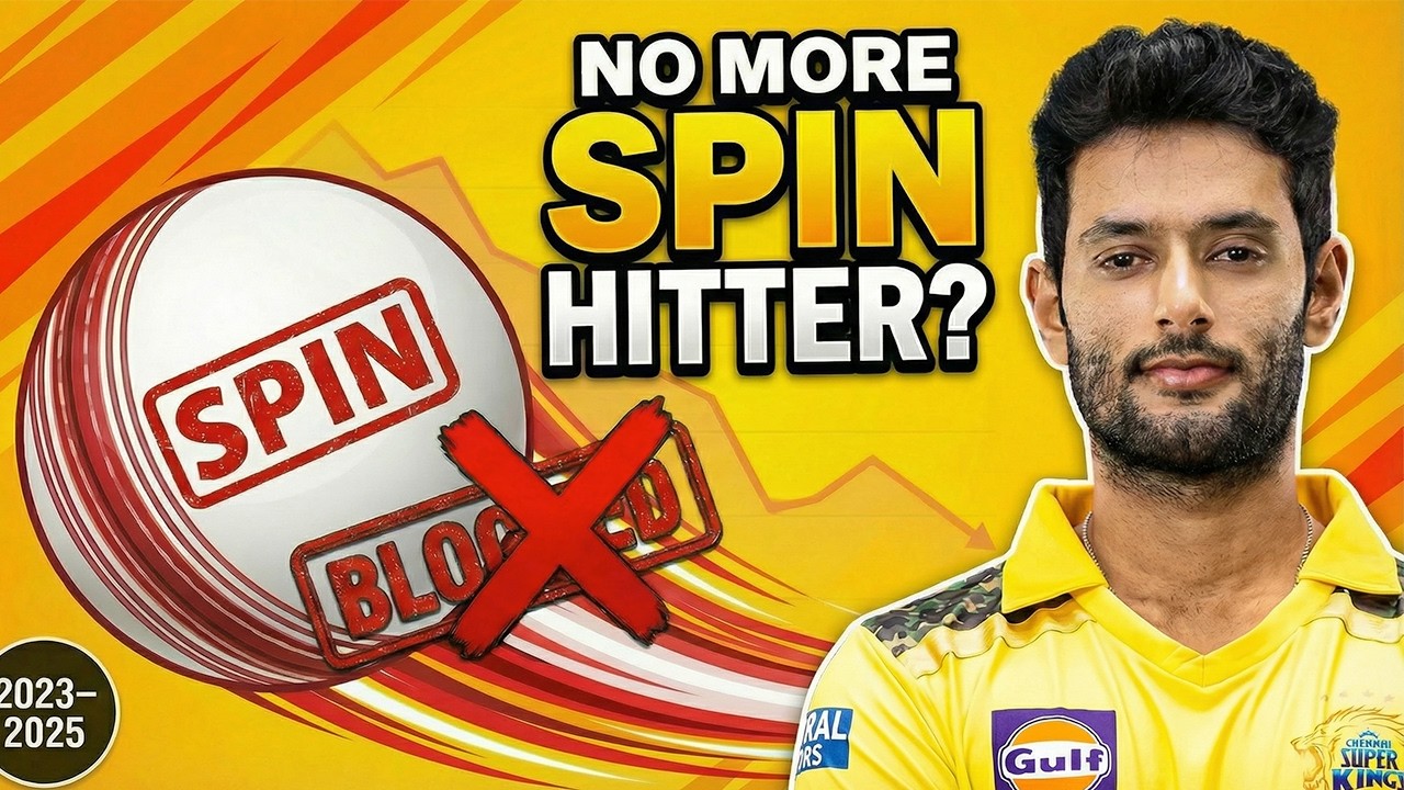 Downfall of Shivam Dube ⁉️No more Spin hitter ?? Know your CSK player -  04
