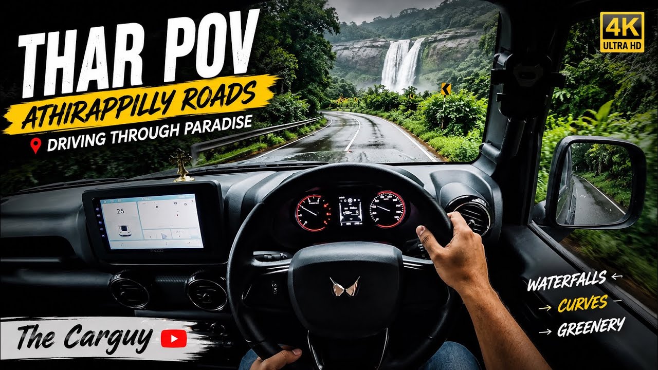 Mahindra Thar RWD 4x2 | 2026 Model | 1.5L CRDe Diesel | POV Drive | ASMR | The Carguy  | 4K | #160 |