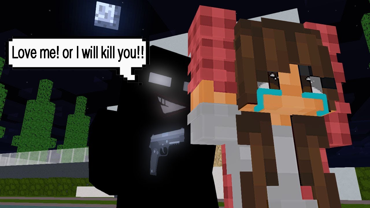 MONSTER SCHOOL - BAD GUY OBSSESSED BY CUTE GIRL - MINECRAFT ANIMATION