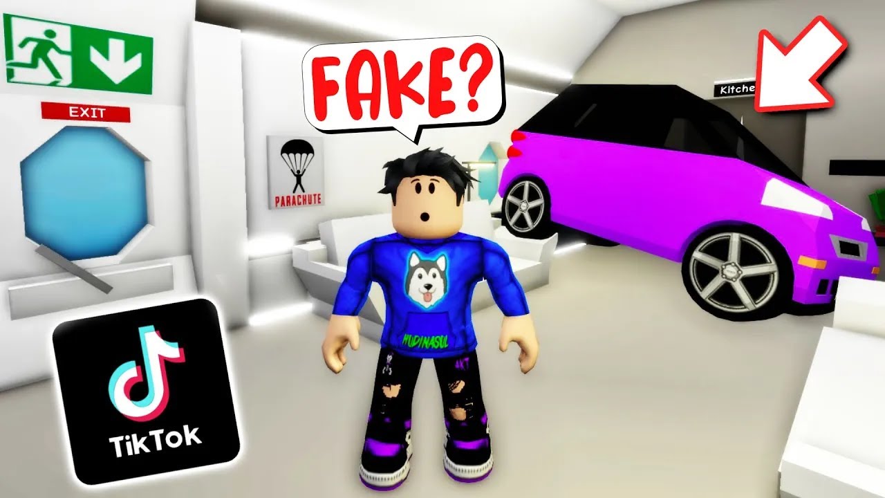Incerc TIKTOK-URI FAKE cu Roblox Brookhaven