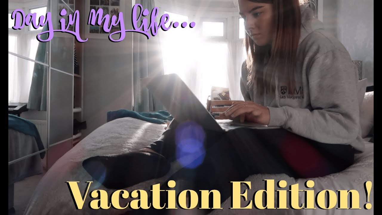What Do Students Do When They're NOT At University? | Productive Day in my Life - VACATION Edition!