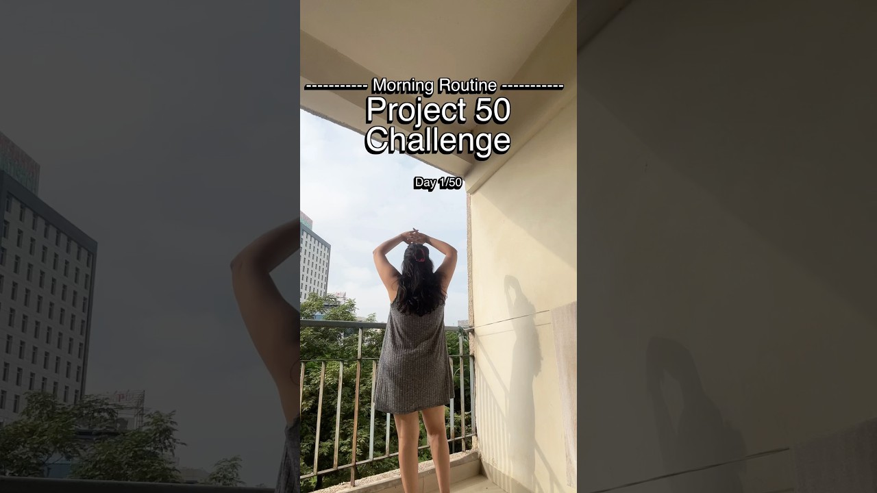 Day 1 Project 50 Challenge | Mindful Morning Routine Vlog