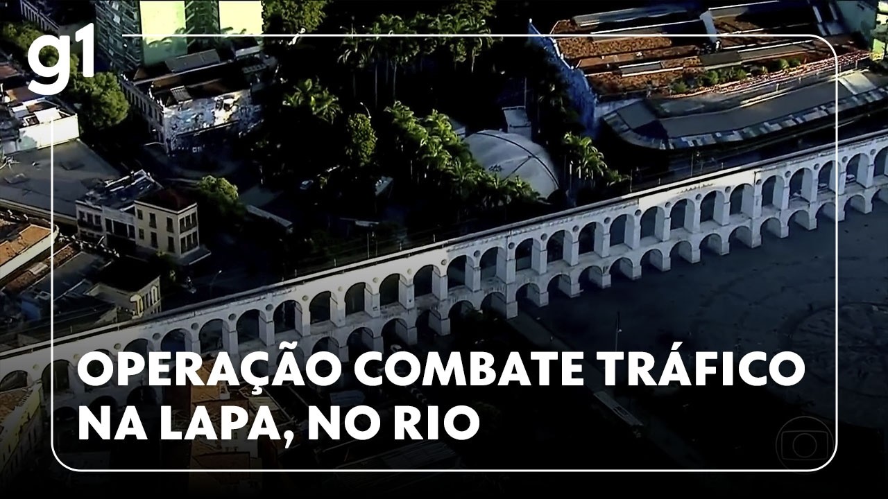 Jornal Hoje: Operação prende suspeitos de tráfico de drogas em famoso ponto turístico do Rio