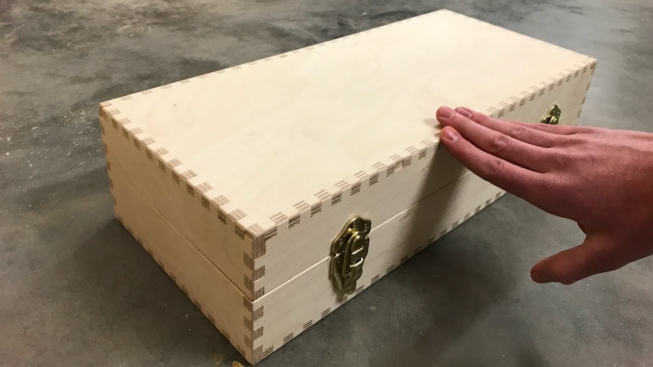 Can you finger joint all sides of a box?
