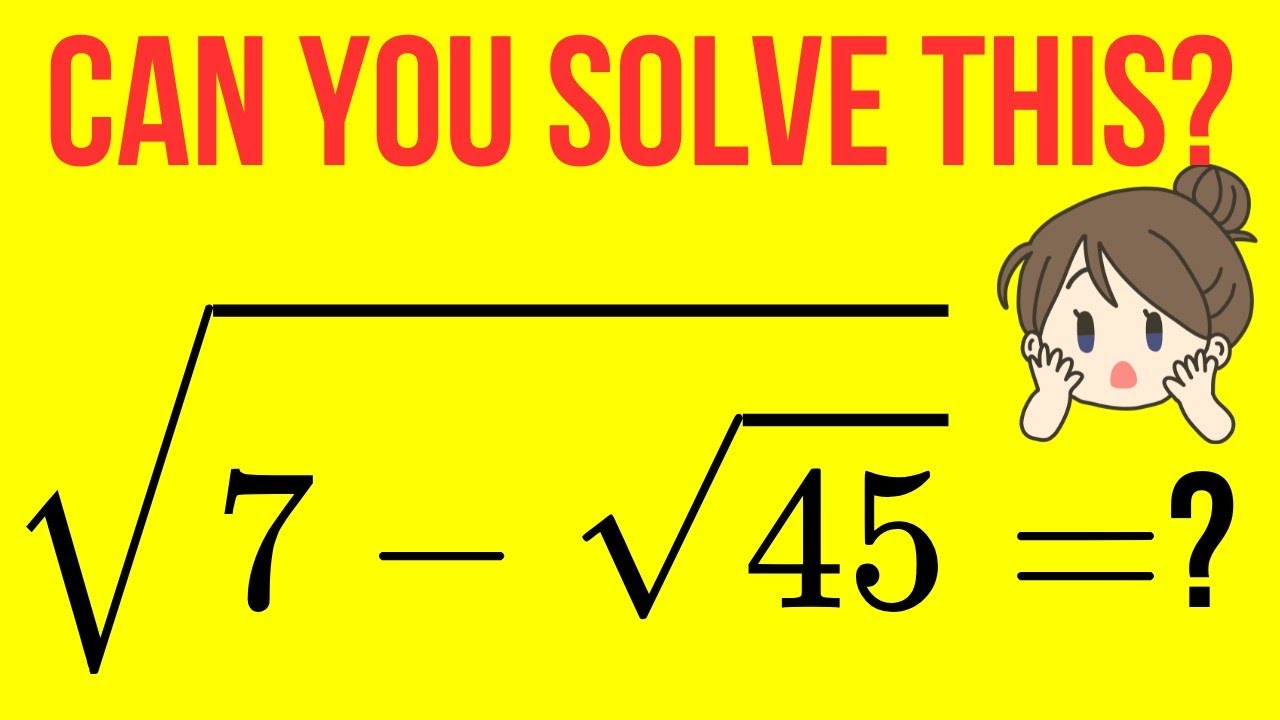 Japanese |Nice Algebra Square Root Problem | Perfect Square Trick Algebra | Brain Buster Math