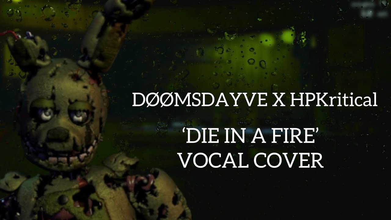 The Living Tombstone - ‘Die In A Fire’ (VOCAL COVER) - Lyric Video