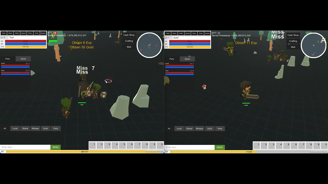 MMORPG KIT - Party Sharing