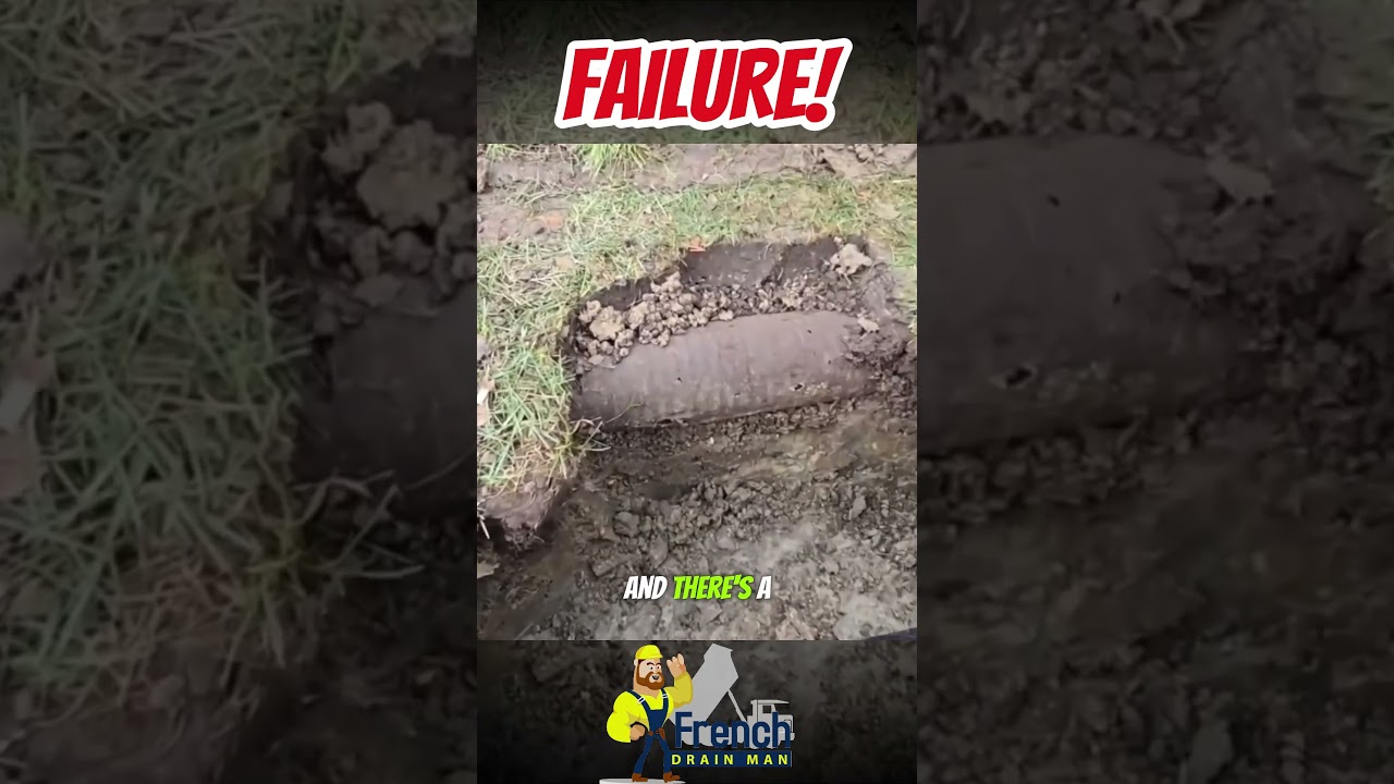Why Your Old French Drain Failed!