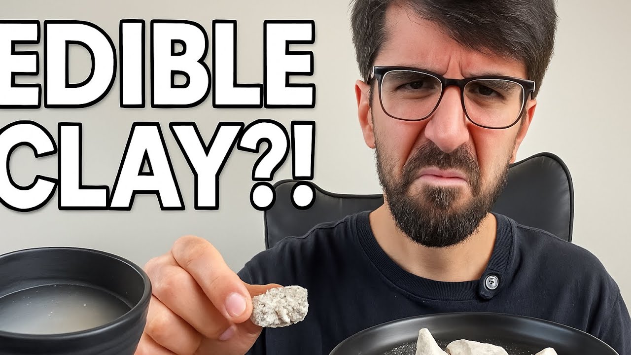 I Tried Eating Edible Clay… Never Again 🤢