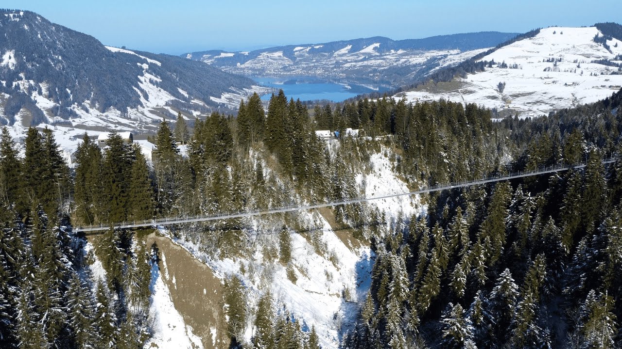 Skywalk, Raiffeisen, Mostelberg: Eine Atemberaubende Winter Wanderung