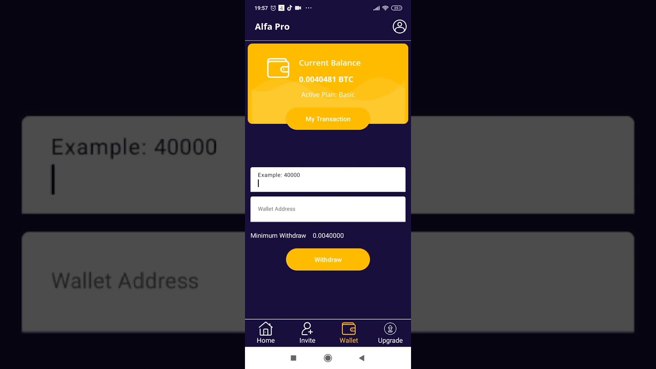 Alfa pro mining App is FAKE!