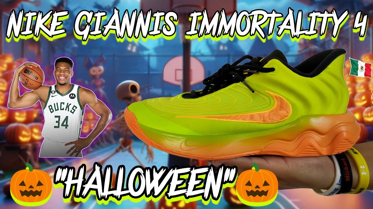 Tenis GIANNIS IMMORTALITY 4 🎃"HALLOWEEN"🎃