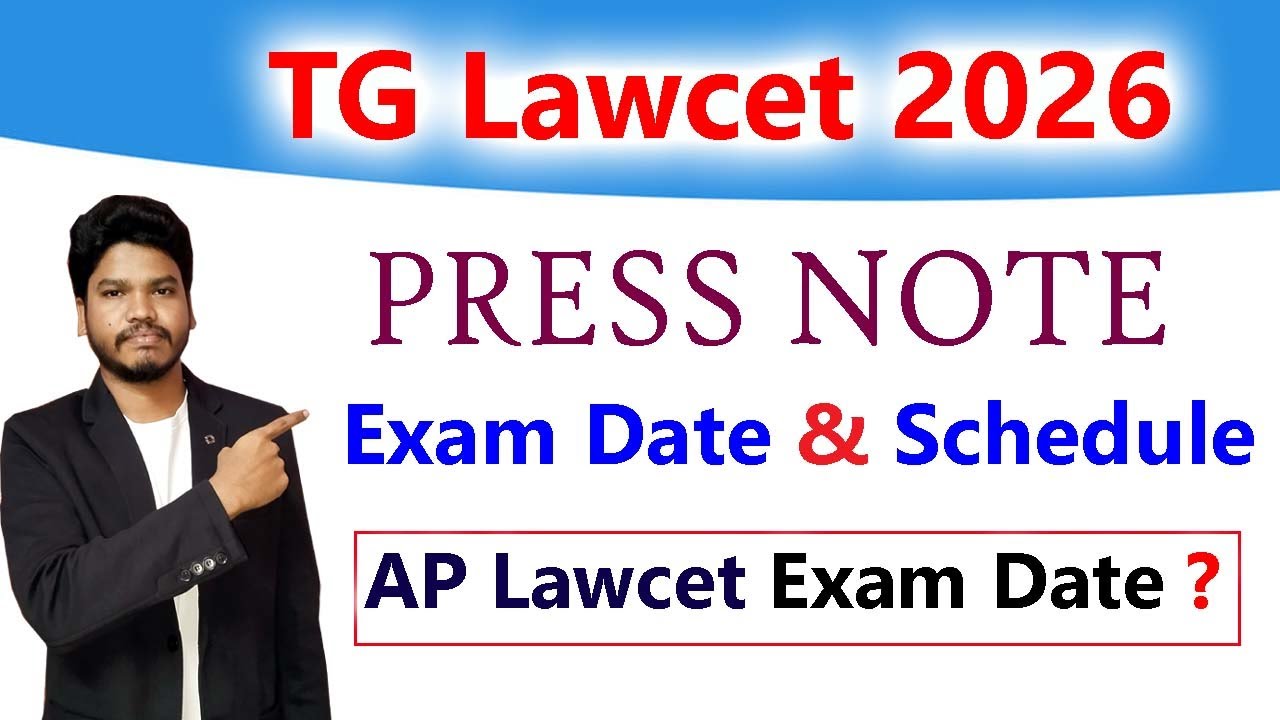 TG Lawcet 2026//Schedule//Exam Date
