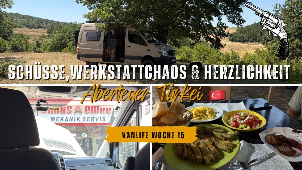 Vom Schock zur Schrauberhalle - Abenteuer Türkei | Vanlife Woche 15 🇹🇷