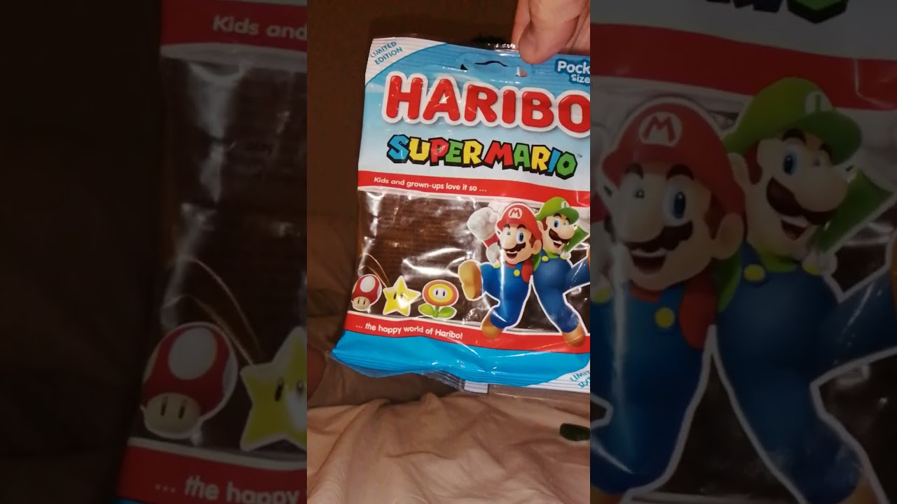 Sebbys World - Super Mario Haribo taste test and review