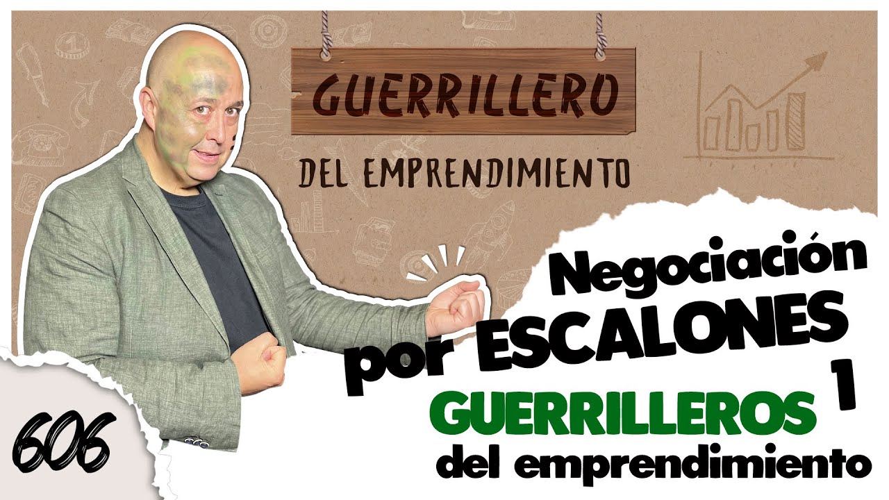 Negociación por Escalones 1, capacidad para los GUERRILLEROS del emprendimiento