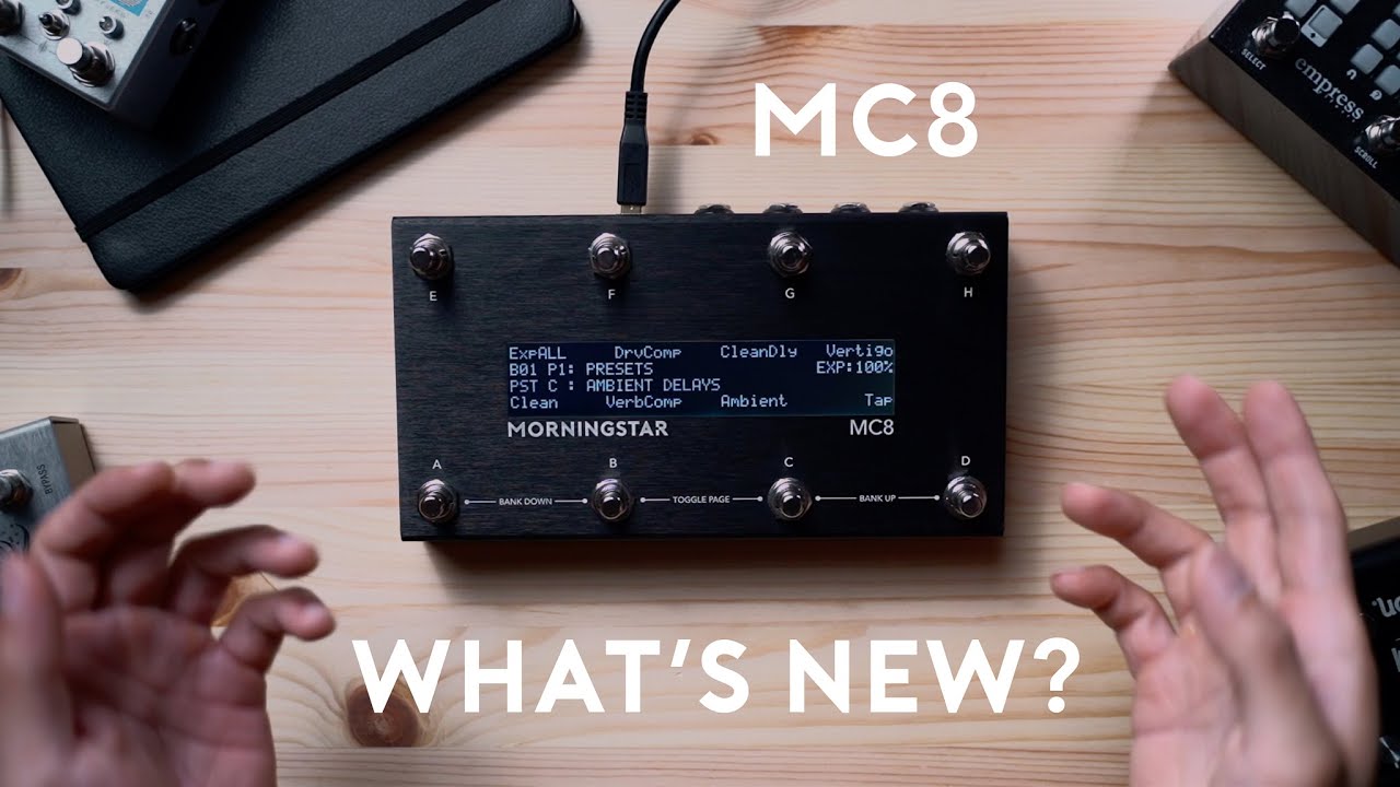 MIDI-контроллер Morningstar MC8 &mdash; что нового?