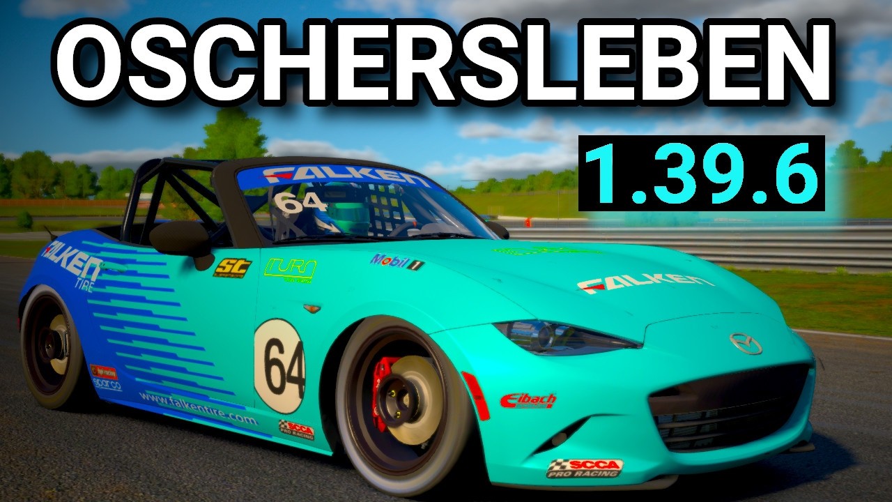 Гайд по трассе Oschersleben Grand Prix: Mazda MX5 Rookie iRacing