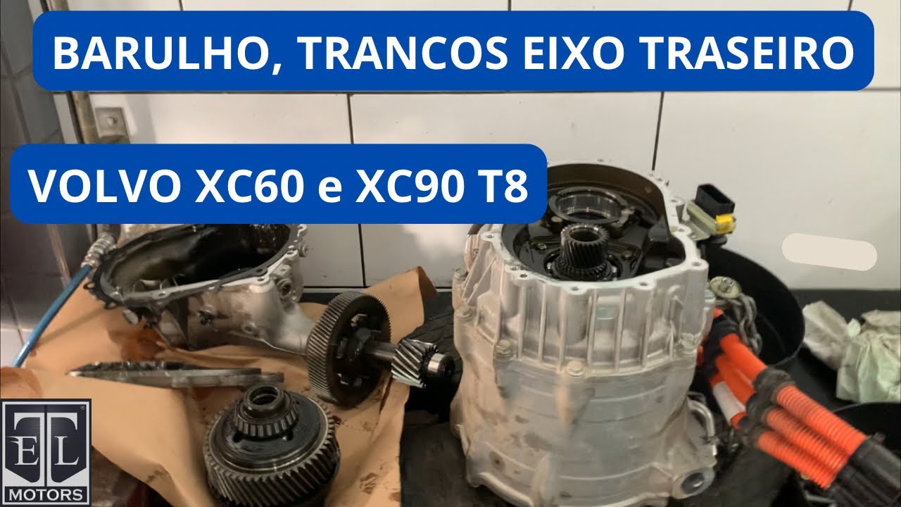 FALHA DIFERENCIAL ELÉTRICO VOLVO XC60, XC90 HÍBRIDA