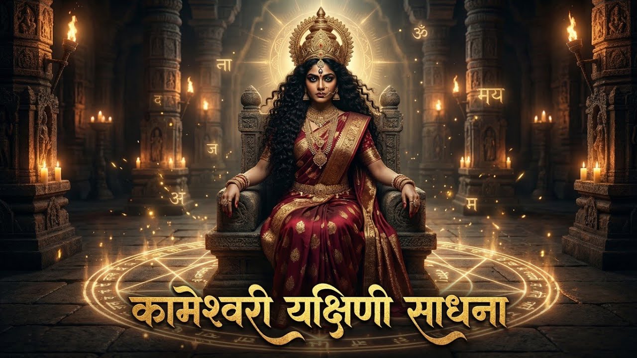 Kameshwari Yakshini Sadhana &ndash; Rahasya, Mantra aur Siddhi ka Gopniya Marg 🔱