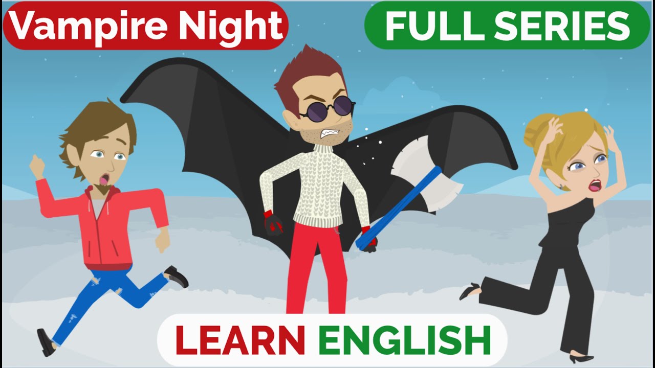 ❤️Vampire Night Full Series | Animated stories | English Story | Window English
