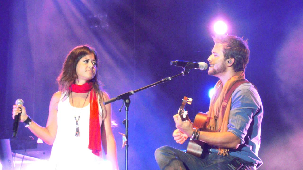 PABLO ALBORAN y VANESA MARTIN - PERDONAME - PREGON FERIA MALAGA 12-8-2011