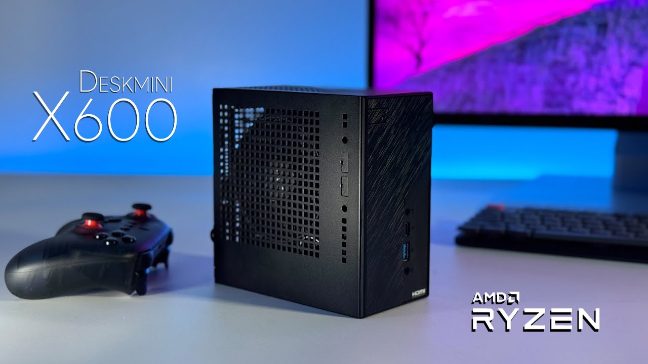 Совершенно новый Desk Mini X600 — это компактный ПК объёмом 1,9 л, готовый к играм! Вживую!