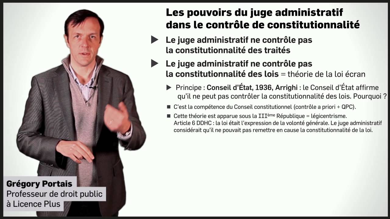 Les pouvoirs du juge administratif dans le contrôle de constitutionnalité