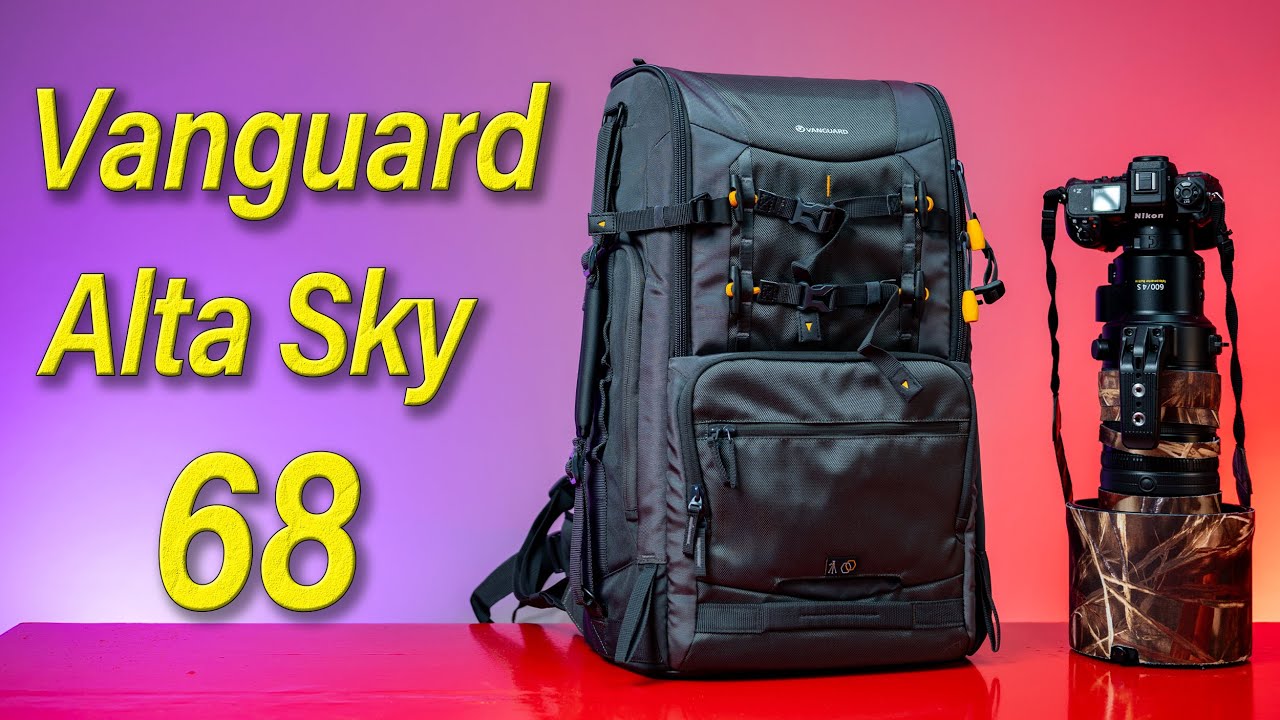 Vanguard Alta Sky 68 Çanta incelemesi | Nikon Z 600mm f4 TC ve Nikon Z9 için Sırt Çantası önerisi