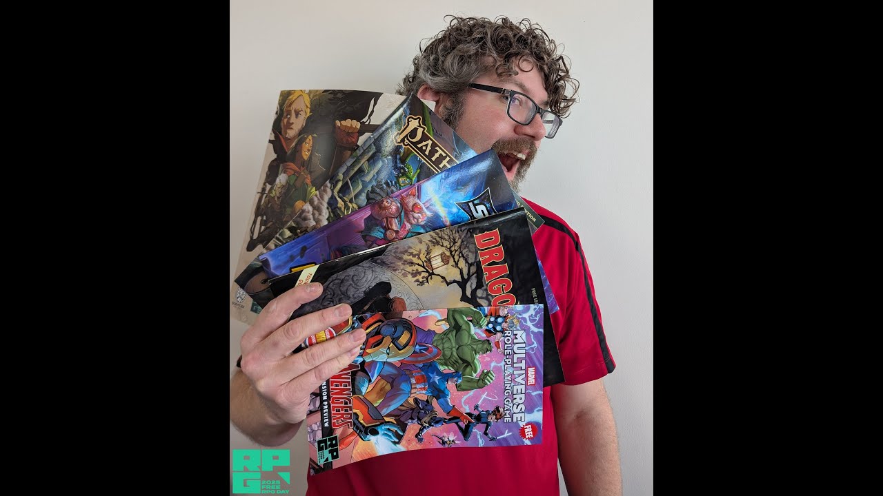 Mike Unboxes Free RPG Day 2025!