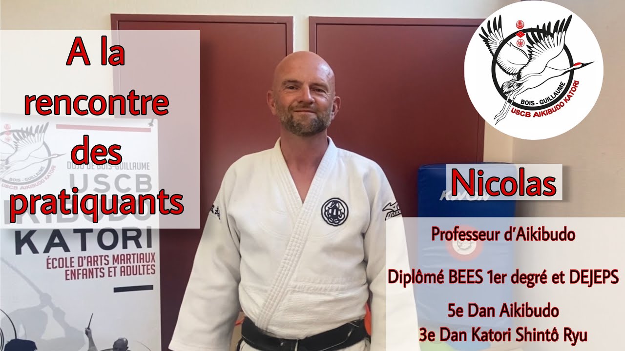 Nicolas professeur d’Aikibudo