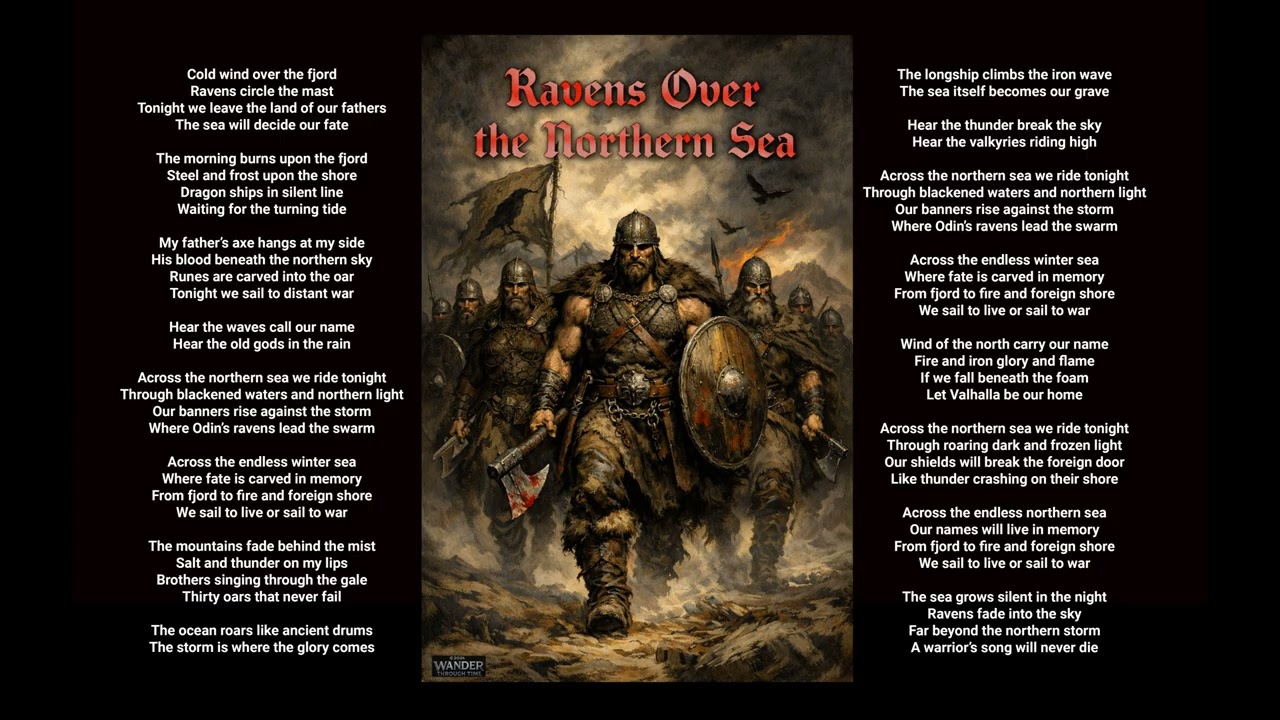 Ravens Over The Northern Sea