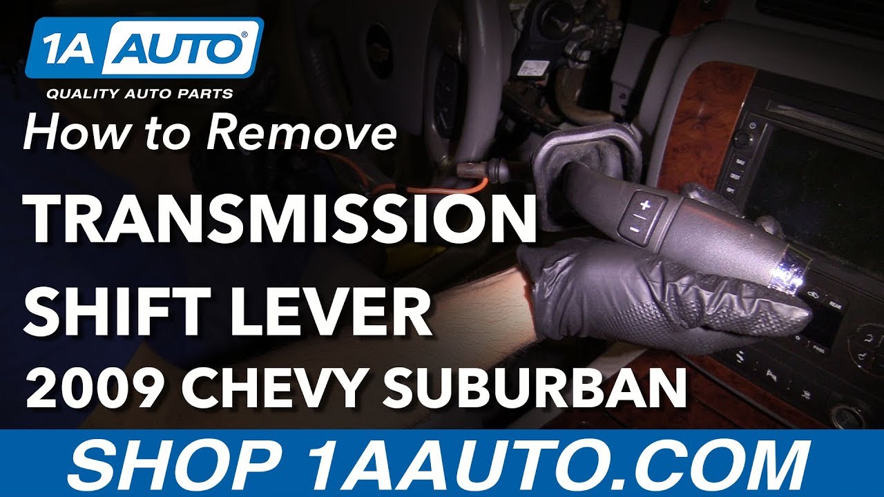 How to Remove Automatic Transmission Shift Lever 07-14 Chevrolet Suburban