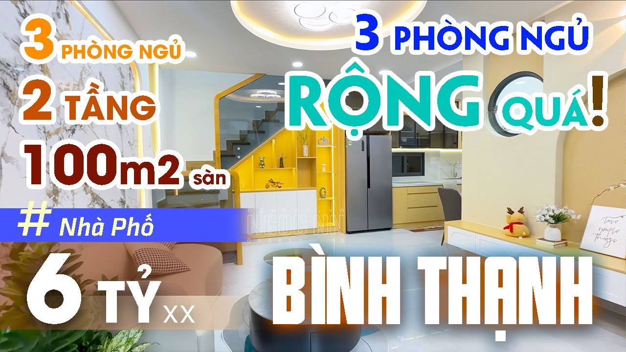 Nhà bán Phan Văn Trị Bình Thạnh, nhà đẹp 3PN SIÊU RỘNG diện tích khủng, pháp lý chuẩn #nhabinhthanh