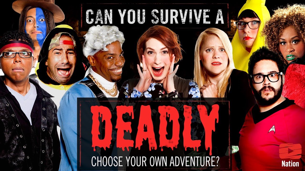 Can You Survive? A Deadly Halloween Choose Your Own Adventure!