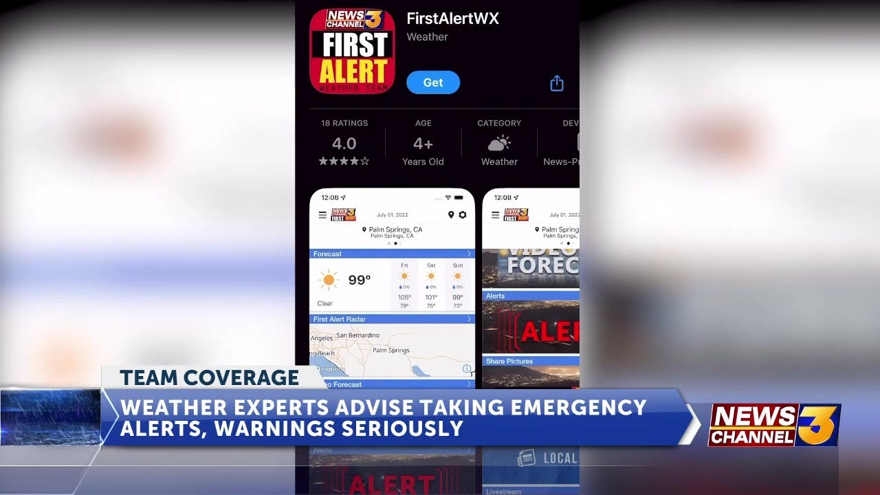 Don't ignore severe weather push alerts during monsoon season, says meteorologists at the ...