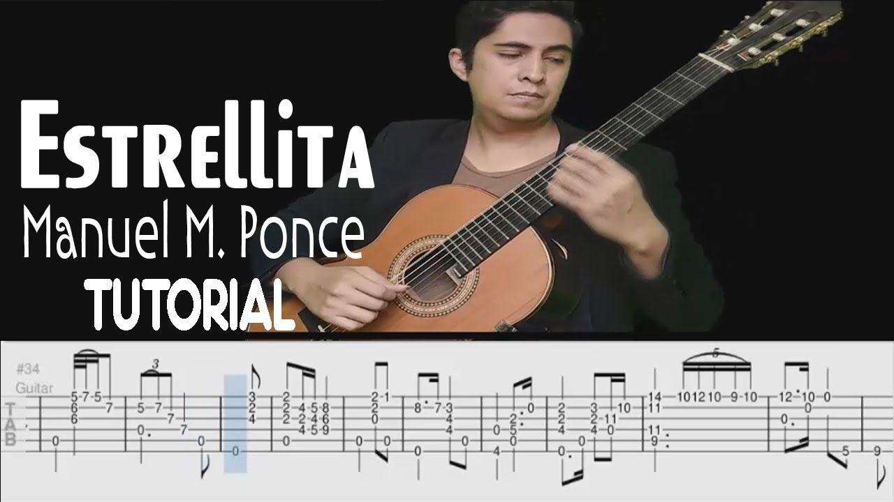 Estrellita - Ponce (Guitar Tutorial)