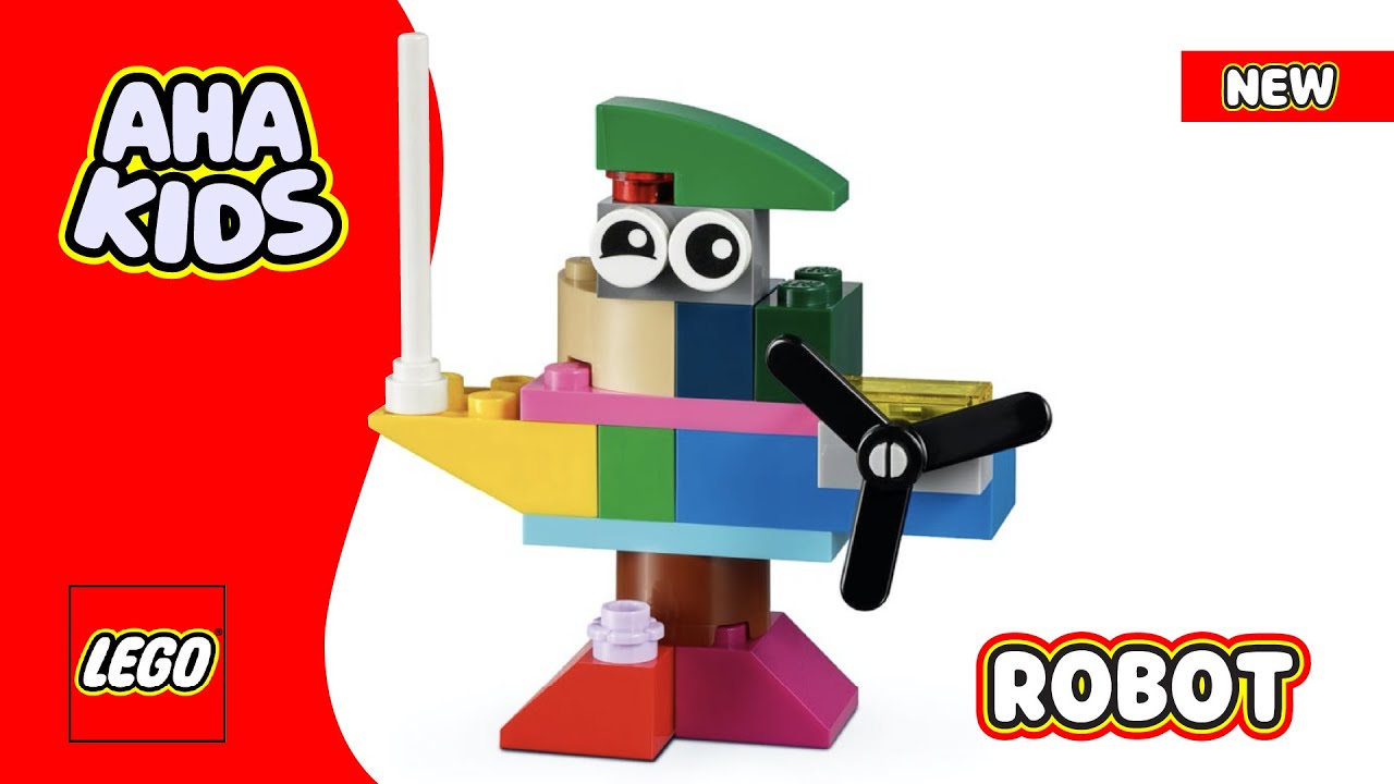 Lego Robot Building Instructions &mdash; LEGO Classic 11005