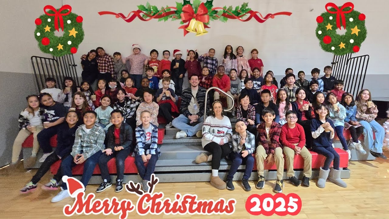 Merry Christmas and Happy New Year ~ Mrs. Wurst and Mr. Orlando Classes 2025-26