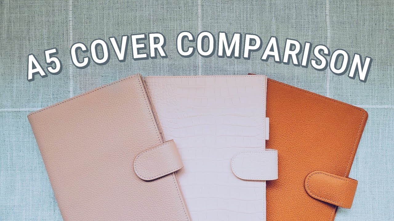 Moterm, Gillio Appunto, or Van der Spek Codex? | A5 Notebook Cover Comparison