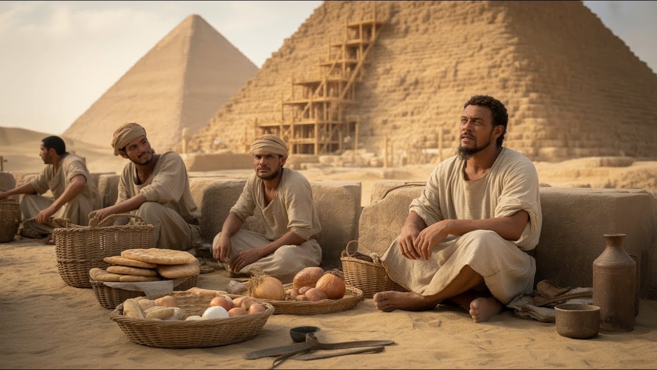 Food 2,100 Years Ago – What Workers Really Ate While Building the Pyramids