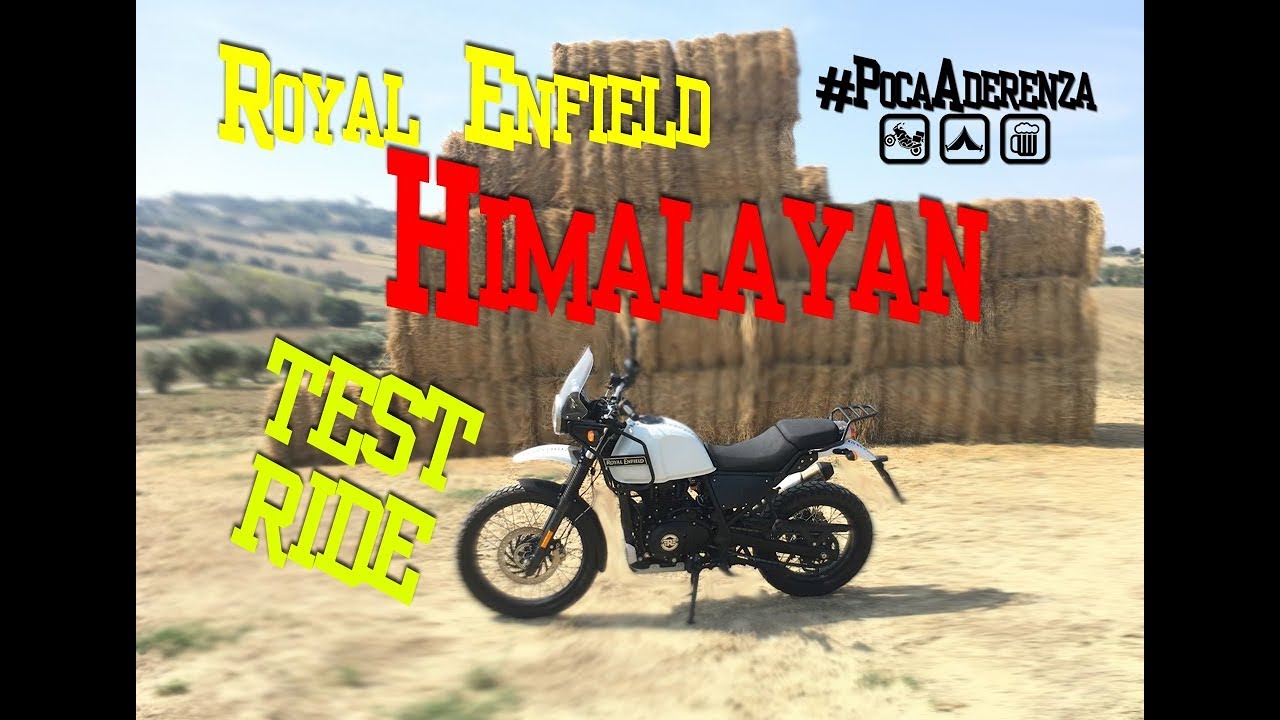 Royal Enfield Himalayan prova ita Test Ride