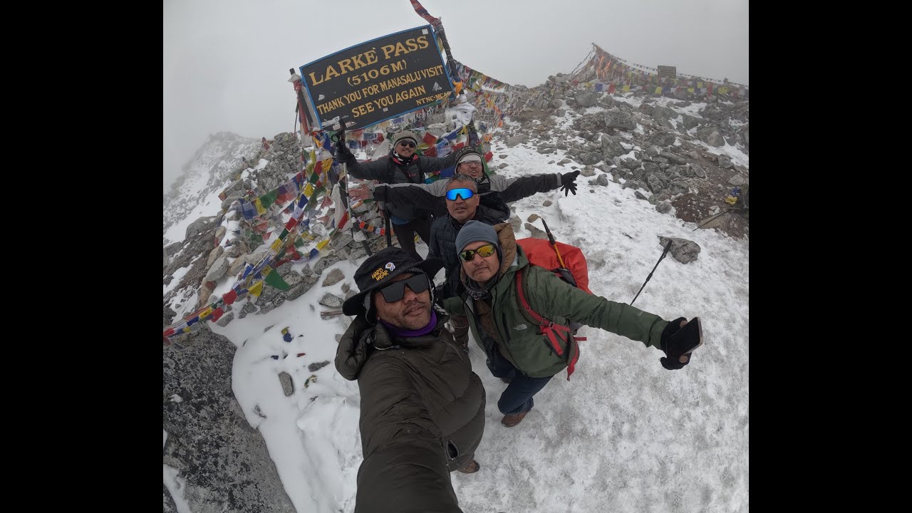 Manaslu Circuit Trek 2024 - Larke la pass ( Spring Season )