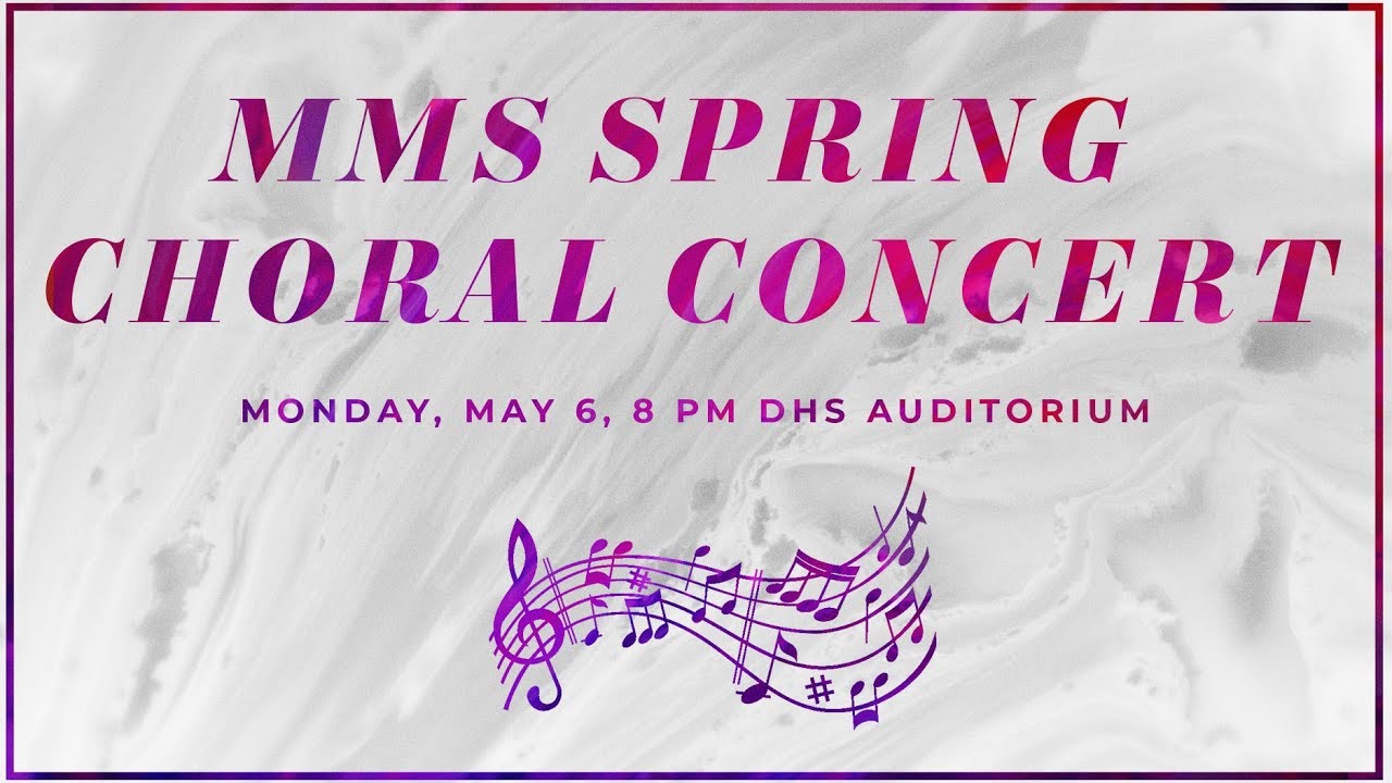 Middlesex Middle School 8th Grade Choral Concert featuring the Camerata Singers