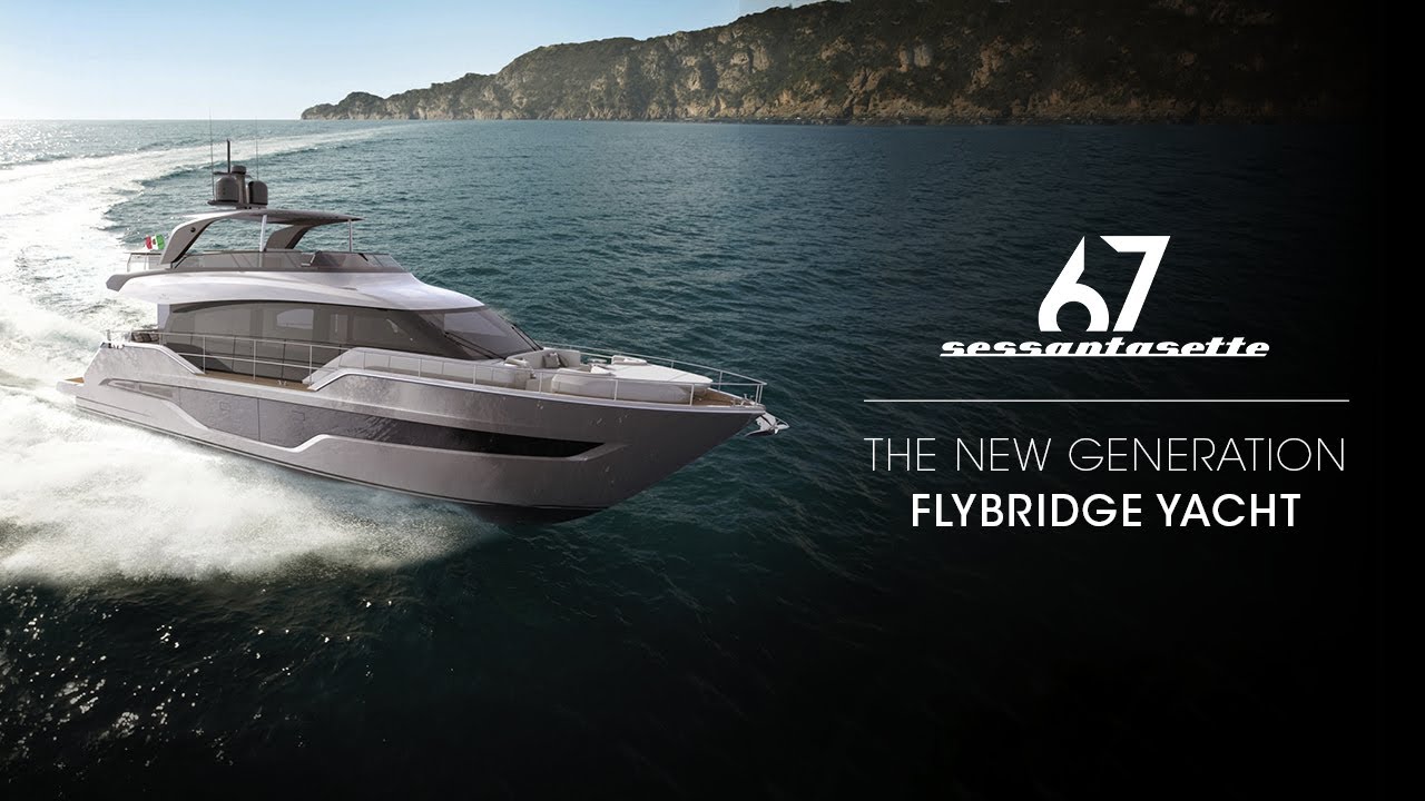 Cranchi Sessantasette 67 ft | The new generation flybridge yacht