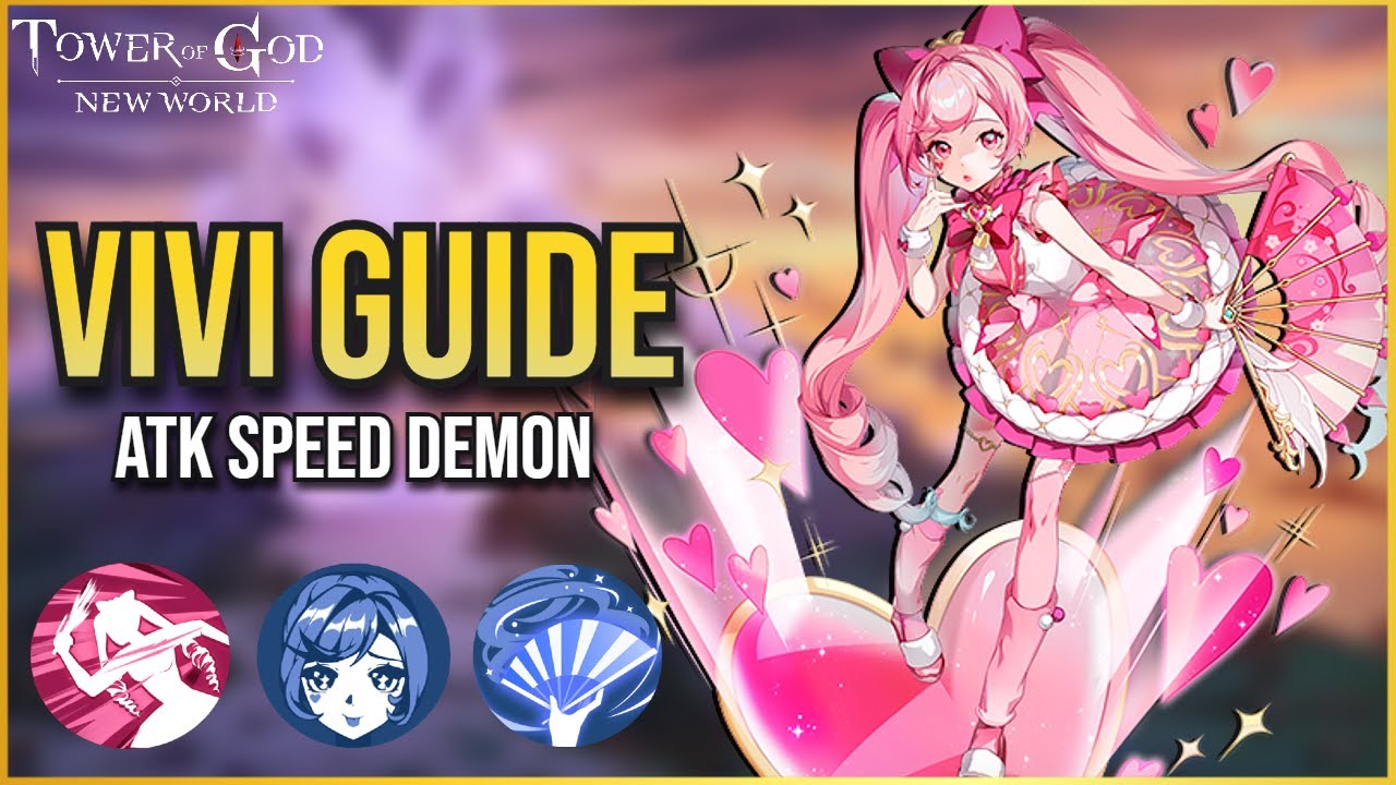 VIVI IS BUSTED!! Best Vivi Guide [Tower of god: New World]